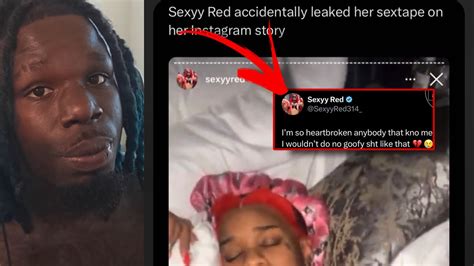 sexxy red sextape leak|Sexyy Red Breaks Silence on IG Sex Tape Leak .